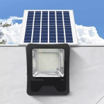 proiector led superfire ff1-b, panou solar, senzor lumina, 41w, 320lm, 5000mah, telecomanda