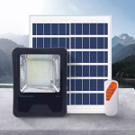 proiector led superfire ff1-b, panou solar, senzor lumina, 41w, 320lm, 5000mah, telecomanda