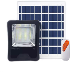 proiector led superfire ff1-c, panou solar, senzor lumina, 86w, 880lm, 15000mah, telecomanda