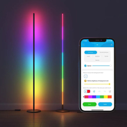 lampadar led govee h6076 rgbicw, wifi, control aplicatie, sincronizare muzica