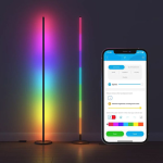 lampadar led govee h6076 rgbicw, wifi, control aplicatie, sincronizare muzica