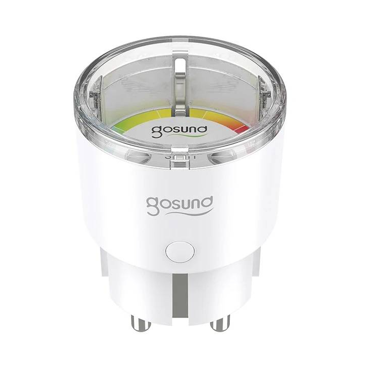 priza smart gosund ep2, 10a, monitorizare consum energie, smart life, tuya