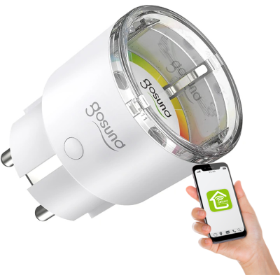 priza smart gosund ep2, 10a, monitorizare consum energie, smart life, tuya