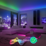 banda led nous rgb f6, 5m, bluetooth, control aplicatie banda led nous rgb f6, 5m, bluetooth, control aplicatie