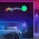 banda led nous rgb f6, 5m, bluetooth, control aplicatie banda led nous rgb f6, 5m, bluetooth, control aplicatie