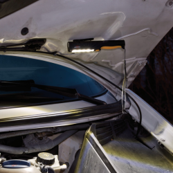 lanterna de lucru led brennenstuhl 1175890, led, 200 +150 lumeni, 4+1 smd led,  acumulator 1600mah, autonomie 3.5 ore