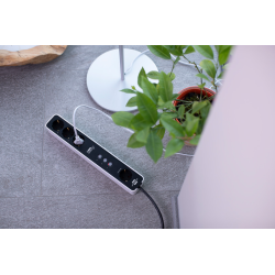 prelungitor smart brennenstuhl connect ecolor wifi, 1.5m, 4prize, 3 canale, alexa, google