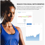 cantar de baie smart renpho cs20m, maxim 180kg, 13 masuratori, bmi, bmr imc, bluetooth, compatibil fitbit, apple health, google 