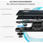 cantar de baie smart renpho cs20m, maxim 180kg, 13 masuratori, bmi, bmr imc, bluetooth, compatibil fitbit, apple health, google 