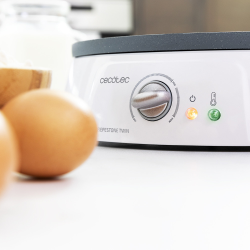 aparat pentru preparat clatite cecotec 8008, placa reversibila,1200w, diametrul placii 30cm,alb - resigilat