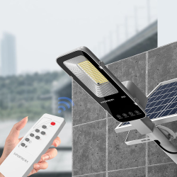 lampa solara stradala led superfire ff5-e, panou solar, telecomanda, 897w, 2000lm, 20000mah