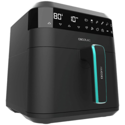 friteuza cu aer cald, fara ulei cecotec cecofry experience 6000, 1700w, 6l, control tactil, 9 programe presetate