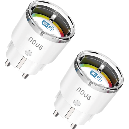 set 2 prize inteligente wifi nous a1, 15a, monitorizare energie