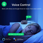 set 2 becuri led rgb smart nous p8, gu10, control din aplicatie