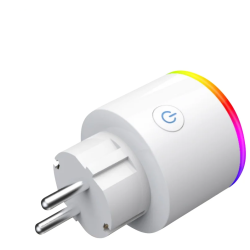 priza inteligenta rovo a12 wifi, 16a, monitorizare energie, alexa, google assistant