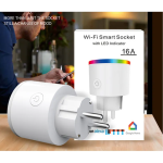 priza inteligenta rovo a12 wifi, 16a, monitorizare energie, alexa, google assistant