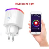 priza inteligenta rovo a12 wifi, 16a, monitorizare energie, alexa, google assistant