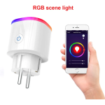 priza inteligenta rovo a12 wifi, 16a, monitorizare energie, alexa, google assistant