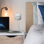 adaptor europe to uk tessan ts-611, eu - uk, 2xusb - 2,4a, 10a