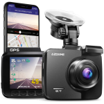 camera auto dvr azdome gs63h, 4k, wifi, gps, unghi 170  , wdr, g-sensor, mod parcare, filmare in bucla