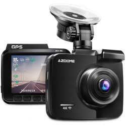 camera auto dvr azdome gs63h, 4k, wifi, gps, unghi 170  , wdr, g-sensor, mod parcare, filmare in bucla