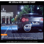 camera auto dvr azdome gs63h, 4k, wifi, gps, unghi 170  , wdr, g-sensor, mod parcare, filmare in bucla