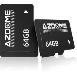 card microsd azdome 64gb, u3, a2, v30, 90mb s