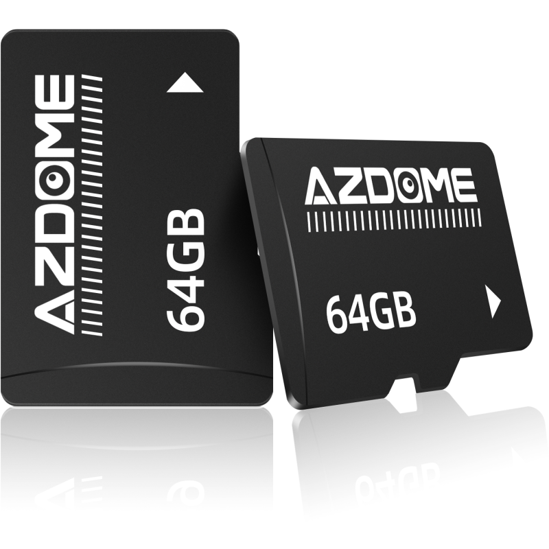 card microsd azdome 64gb, u3, a2, v30, 90mb s