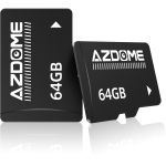 card microsd azdome 64gb, u3, a2, v30, 90mb s