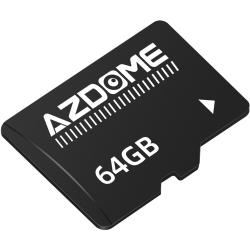card microsd azdome 64gb, u3, a2, v30, 90mb s
