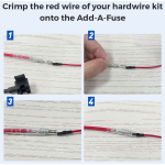 kit cablu alimentare si monitorizare miscare pentru azdome jyx04 pentru modele m300  m300s, 12 24v to 5v 3a, micro usb