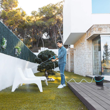 aparat de spalat cu presiune cecotec hydroboost 10200 liberty pro, baterie cu autonomie 55 minute, 180 w, 24 bar, 180 l h, modur