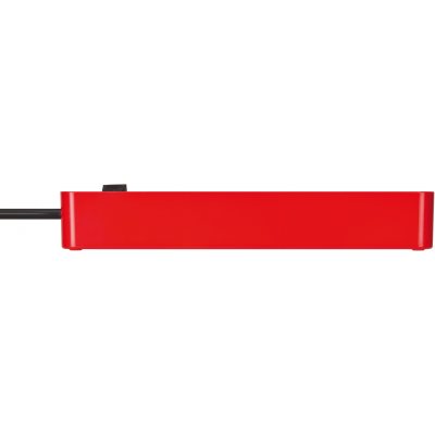 prelungitor brennenstuhl ecolor 4 prize, 2xusb, 1.5m rosu negru