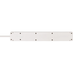 prelungitor brennenstuhl bremounta 5 prize, 2 usb-uri, 3m, buton on off, prindere in suruburi alb