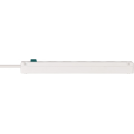 prelungitor brennenstuhl bremounta 5 prize, 2 usb-uri, 3m, buton on off, prindere in suruburi alb