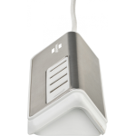 prelungitor brennenstuhl estilo 4x usb-a, 1x usb c, inox, 4.2a, argintiu-alb