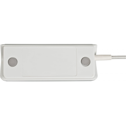 prelungitor brennenstuhl estilo 4x usb-a, 1x usb c, inox, 4.2a, argintiu-alb