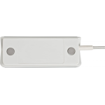 prelungitor brennenstuhl estilo 4x usb-a, 1x usb c, inox, 4.2a, argintiu-alb