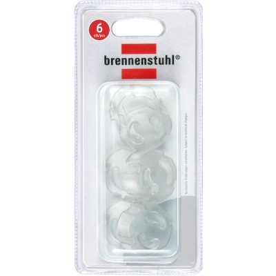 protectie contact priza brennenstuhl, protectie transparenta pentru prize, 6 bucati