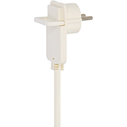cordon prelungitor brennenstuhl cu cap plat, 5m - alb