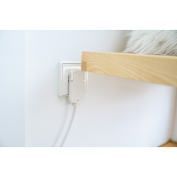 cordon prelungitor brennenstuhl cu cap plat, 5m - alb