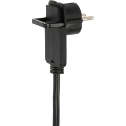 cordon prelungitor brennenstuhl cu cap plat, 5m - negru