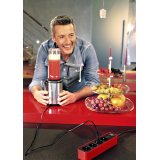 prelungitor brennenstuhl ecolor 4 prize, 1.5m h05vv-f 3g1,5 rosu negru