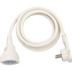 cordon prelungitor brennenstuhl cu cap plat, 2m - alb