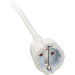 cordon prelungitor brennenstuhl cu cap plat, 2m - alb