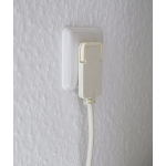 cordon prelungitor brennenstuhl cu cap plat, 2m - alb