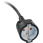 cordon prelungitor brennenstuhl cu cap plat, 2m - negru
