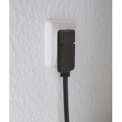 cordon prelungitor brennenstuhl cu cap plat, 2m - negru