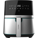 friteuza cu aer cald, fara ulei cecotec full inox 5500 pro, 1700w, 5.5l, control tactil, 8 programe presetate friteuza cu aer cald, fara ulei cecotec full inox 5500 pro, 1700w, 5.5l, control tactil, 8 programe presetate