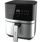 friteuza cu aer cald, fara ulei cecotec full inox 5500 pro, 1700w, 5.5l, control tactil, 8 programe presetate friteuza cu aer cald, fara ulei cecotec full inox 5500 pro, 1700w, 5.5l, control tactil, 8 programe presetate